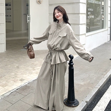 现货新款条纹套装浙宝217-1111-195-278，女装套装/套裙，浙宝217