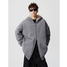 现货高品质可供得物加绒加厚座山雕针织外套310A-2ZSD2303P198，女装短外套，星座310A-2