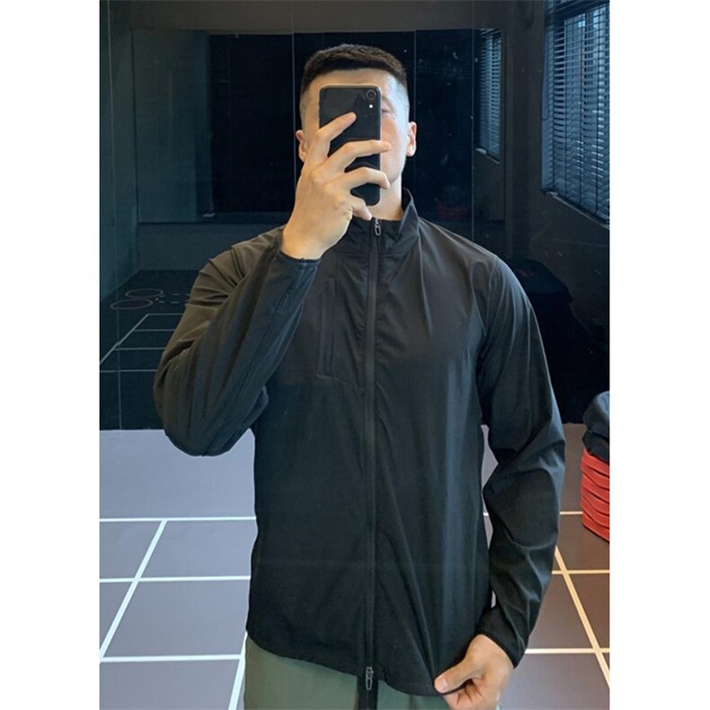 春夏款高品质冰感速干防晒服男女休闲户外运动外套透气机能风夹克,男装防晒衣,电商A443