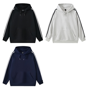 新品重磅480克足全棉高品质加绒连帽卫衣外套男 RH119-P48加绒P56图片
