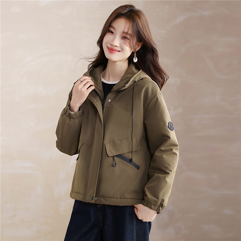 现货！现货！2025冬季新款夹棉加厚棉衣棉服女,女装棉衣/棉服,以桐