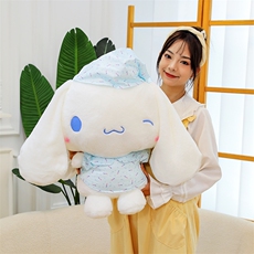 新款玉/桂狗毛绒玩具卡通沙发靠枕陪睡布娃娃公仔儿童礼物