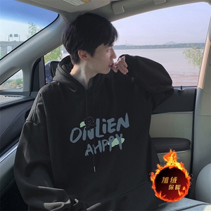 抖音得物供货可提供视频秋冬重磅美式宽松连帽卫衣DL2250,冬季动物穿衣搭配图片