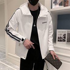 2025新款春季外套男连帽潮牌男装夹克上衣A313-1-910-P110，男装夹克，电商A313-1