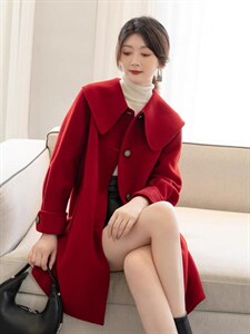 双面羊绒大衣全毛,其它,方氏佰慧