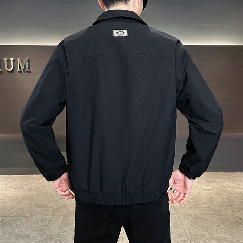 新款夹克外套男春秋休闲百搭时尚翻领男士夹克N819-P90,男装夹克,星座310B-3