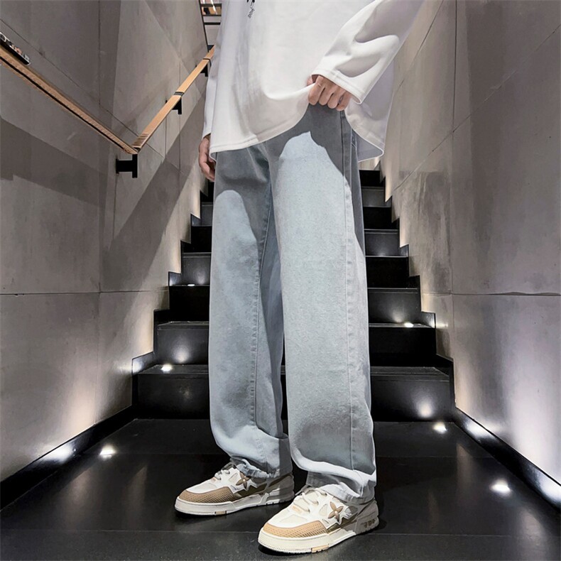 特P30抽绳牛仔裤纯色基础休闲裤882-P30,男装牛仔裤,星座205-1