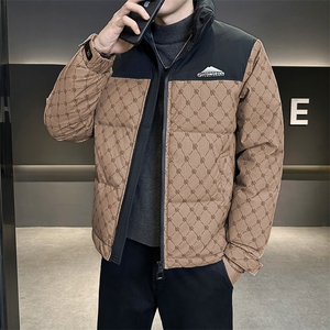 店主风 2025年新款时尚立领撞色潮流保暖羽绒服男A236-G96-P195图片