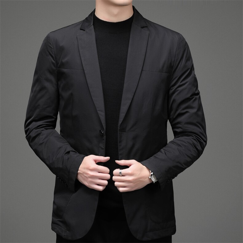 秋冬季爸爸西装外套男中年商务休闲西服外套上衣MNSA6629963-P245,男装西服,电商B212（原钱塘6029）