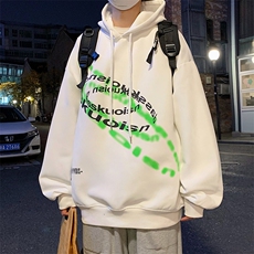 2025秋季原创设计宽松潮流印花连帽卫衣B266-WY-213-P50，男装卫衣，星座B257-1