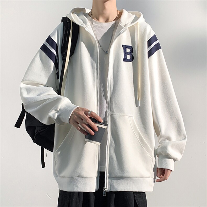 2024春季新款光影墙大码320克华棉刺绣卫衣M-5XHW23679-特P50，男装卫衣，电商A022