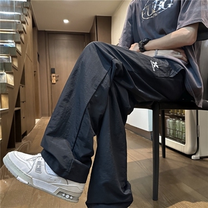 夏季速干裤刺绣男裤休闲裤-EX50280-锦纶-特批25-限70图片