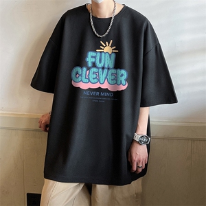 华夫格t恤男短袖男大码五分袖酒店风HT73377-P22,女士牛仔裤t恤的搭配穿法图片