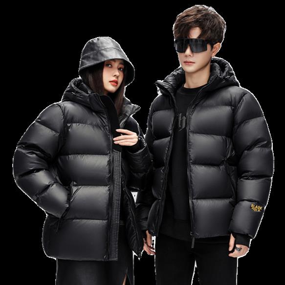 2023原版黑金羽绒服帅气男加厚工装连帽保暖白鸭绒外套yr301-P120,男装羽绒服,星座1210A
