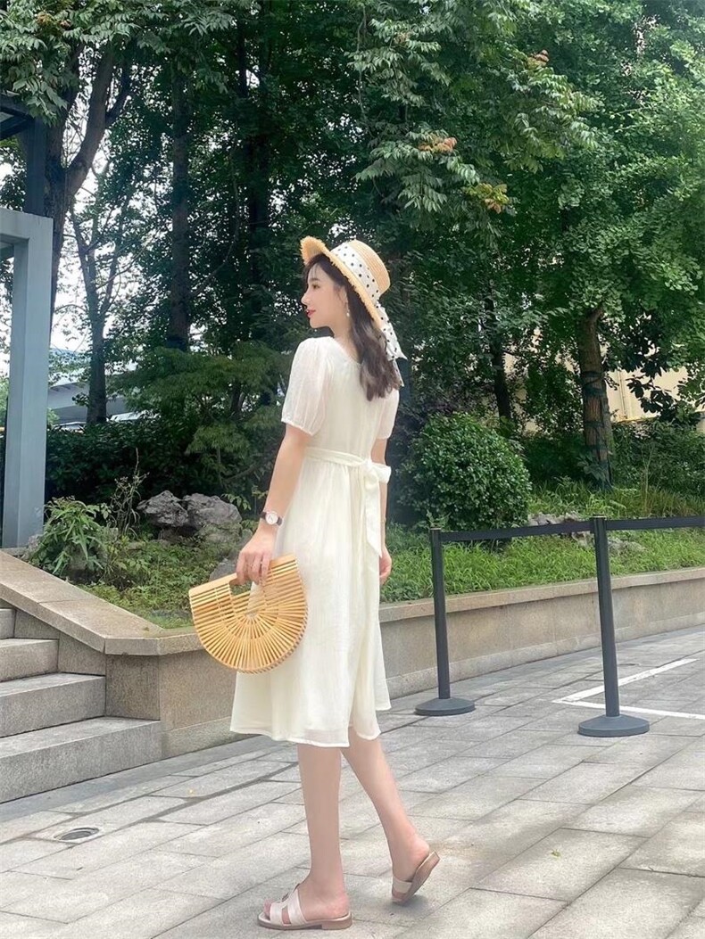 夏季新款连衣裙现货，女装连衣裙，MZ 慕姿