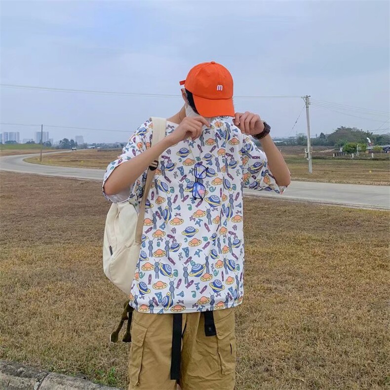 男圆领T恤宽松短袖T606P25,男装T恤,星座1116-2
