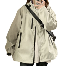 美式冲锋衣外套女小香风春秋设计感户外登山服夹克衣C410-85，男装夹克，星座911-2(原星座613-2）