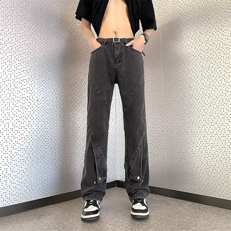 青春流行ins男直筒水洗牛仔裤E0030P50,男装牛仔裤,星座1116-2