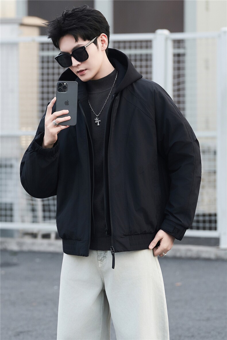 M-4XLB3533630P265黑2025新款羽绒服男【标50绒110-150g】,男装羽绒服,电商B353