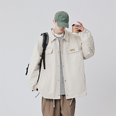 工装夹克男宽松落肩宽松上衣外套JK733-P70，男装夹克，星座1204-3