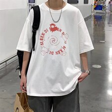 男潮流夏季圆领T恤宽松短袖T526P30，男装T恤，星座1116-2