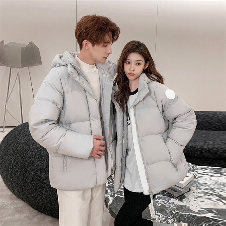 继续主推韩版情侣装羽绒服男短款男女中青年学生创意羽绒外套,男装羽绒服,钱塘723