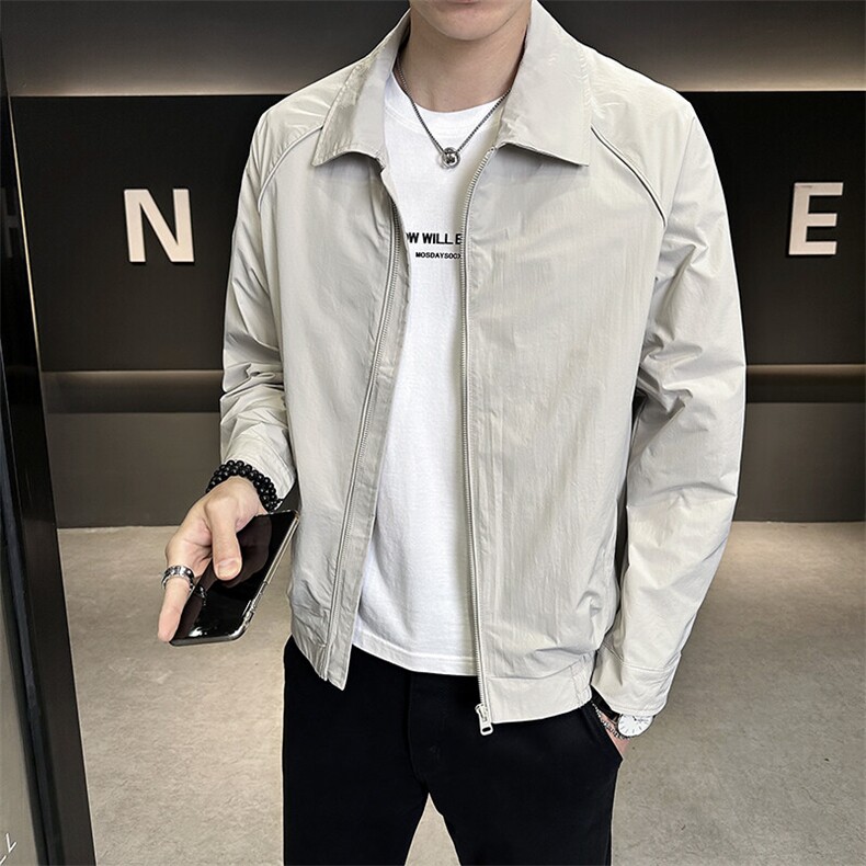 抖音虎牙兄弟美式男士翻领双领工装夹克外套8831-P80，男装夹克，星座703-1