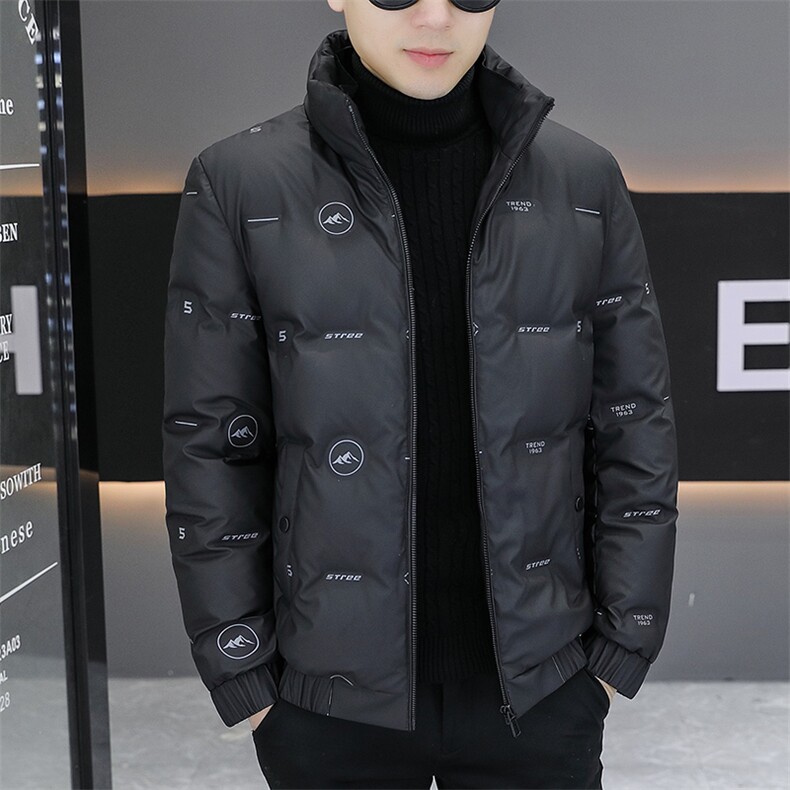 1018-MY926-P70棒球领棉衣外套男士2025冬季新款加棉加厚立领棉服,男装棉衣,星座1018