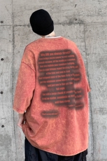 B239-X1023-P38美式字母做旧水洗短袖落肩袖短袖T恤男，男装T恤，星座514-2(原B239)