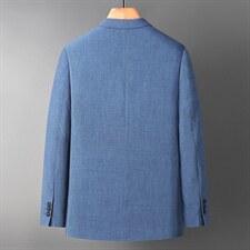 口袋中年春季长袖时尚翻领单排扣2023年上衣裤子西服BGW82373-5，男装西服，钱塘6003（原4033）