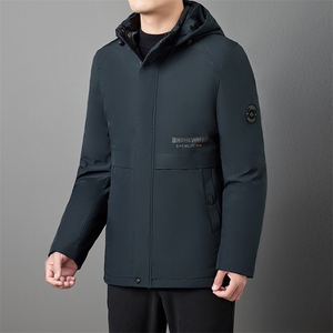 中年男士棉衣爸爸保暖棉服老人冬装加厚外套中老年男装爷爷薄棉袄图片