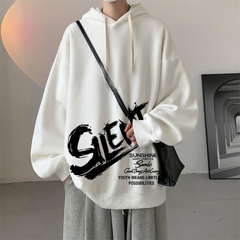 连帽卫衣男大码运动服帽衫外套WY2343-P35,男装卫衣,电商A040