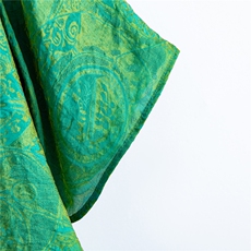 时尚宽松休闲新中式提花衬衫暗花短款小衫女，女装蕾丝衫/雪纺衫，水衣源