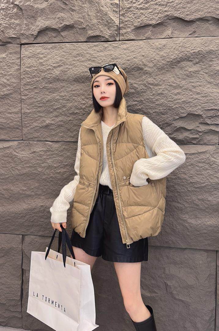 2022冬季羽绒马甲，女装马甲，曼希野