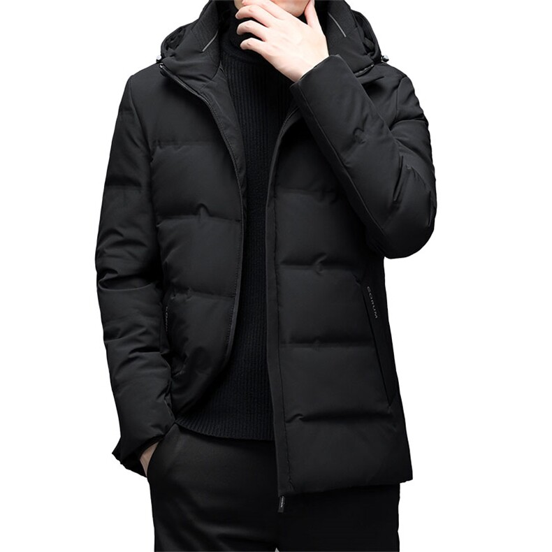 羽绒服男2023新款可脱卸帽外套爸爸装保暖潮外套YYYR00012-P295，男装羽绒服，电商B212（原钱塘6029）