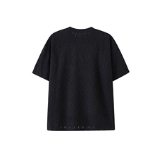 现货T10130-特p30控58高品质面料镂空痞帅大码圆领短袖T恤衫，男装T恤，电商A059