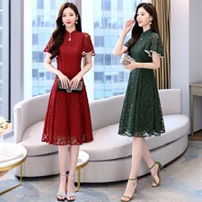 2022夏季新款新娘敬酒服气质连衣裙，女装连衣裙，金典明美