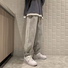 现货运动裤男九分裤子潮牌束脚卫裤休闲炸街痞帅气长裤CK234-P35,男装休闲裤,星座1008-2
