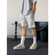 网图有货夏季休闲简约字母刺绣棉五分宽松卫裤情侣短裤A632-P30，男装休闲裤，星座1505