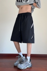 特批P30无差价夏季拉链设计冰丝冰感顺滑休闲五分短裤男DK5823，男装休闲裤，电商A001