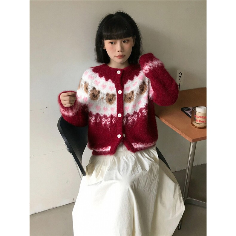 1506-1/G31460/P69圣诞穿搭费尔岛毛衣外套女秋冬季,男装针织衫/毛衣,星座1506A