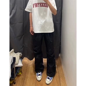 04美式工装伞兵裤复古宽松运动裤降落伞裤XZ211-1-K2336-P55图片