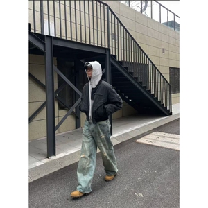 ins无品牌新款百搭时尚日系女童棒球服春装外套运动上衣原宿潮流图片