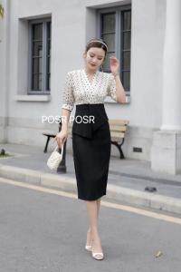 时尚女人味连衣裙????，女装连衣裙，珀莎