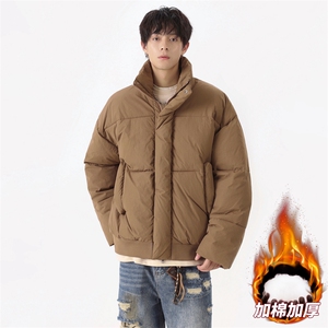 男女冬季加绒加厚立领防水保暖棉服大衣A406 MY8817 P85图片