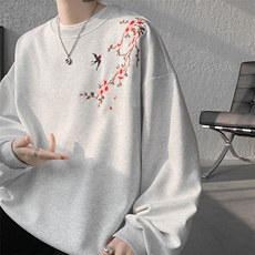 【现货】WY5502-P45特控68新中式刺绣套头卫衣（65棉）已注册，男装卫衣，电商D232
