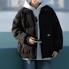 棉服外套男韩版潮流冬季保暖面包服2024新款ins宽松棉衣MF194-P80，男装棉衣，星座412-3