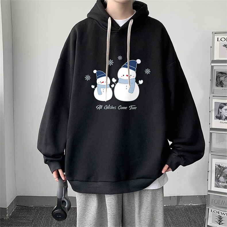 连帽卫衣男大码胖子帽衫大号运动服WY2439-P35图片