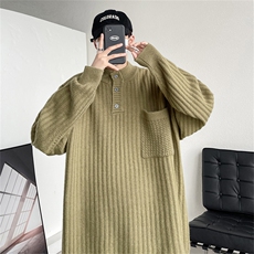 M8178/P65冬季毛衣男秋冬季宽松保暖半高领针织衫打底宽松外套，男装针织衫/毛衣，电商A141