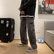 美式牛仔裤男春秋新款休闲直筒裤G3020P40，男装牛仔裤，星座1116-2